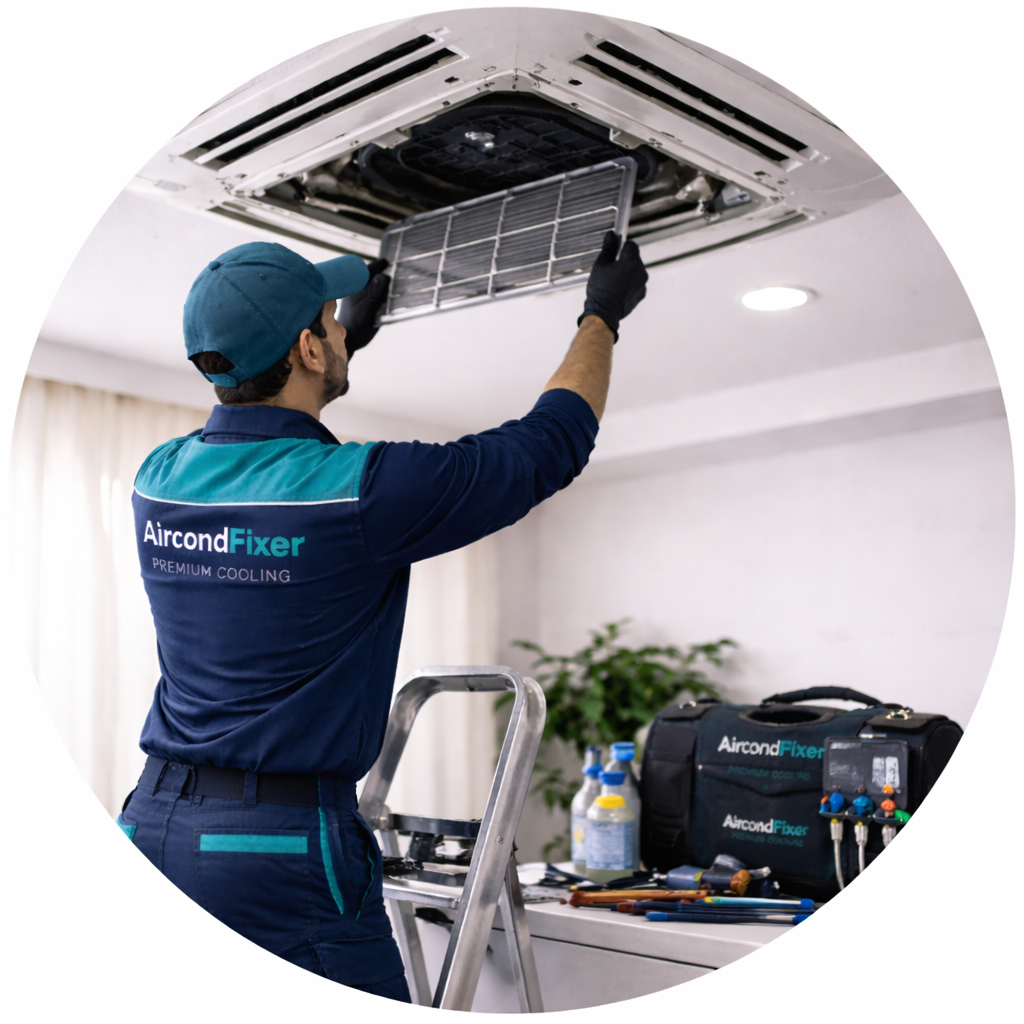 Ceiling Exposed Aircon